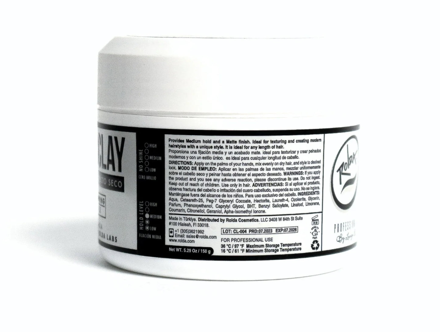 ROLDA-Matte Hair Clay