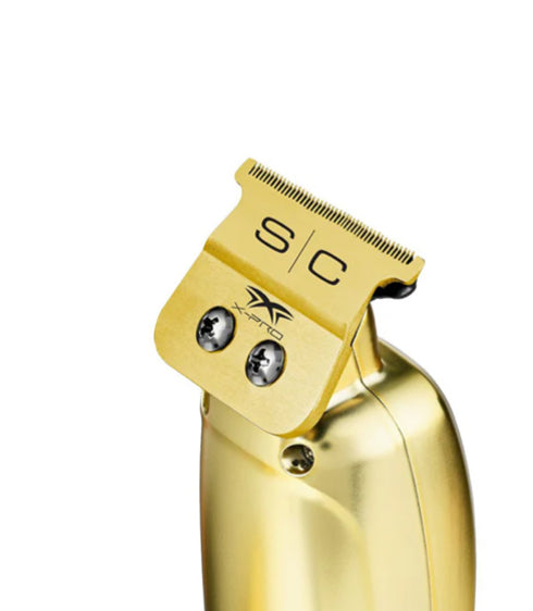 Stylecraft Saber Professional Full Metal Body Digital Brushless Motor Cordless Trimmer - Gold