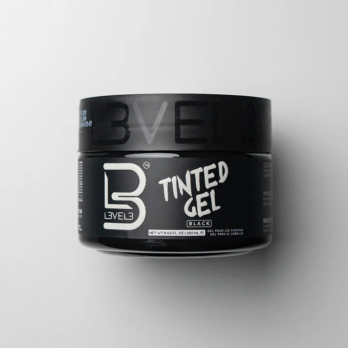L3VEL3 TINTED HAIR GEL- BLACK COLOR