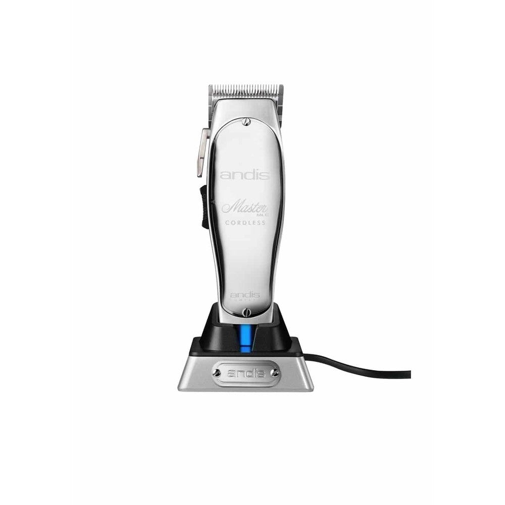 Andis 12660 Professional Master Corded/Cordless Hair Trimmer, Adjustable Carbon Steel Blade Clipper