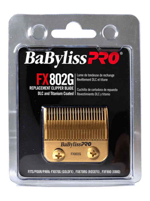 BaBylissPRO DLC and Titanium Coated Replacement Clipper Blade #FX802G