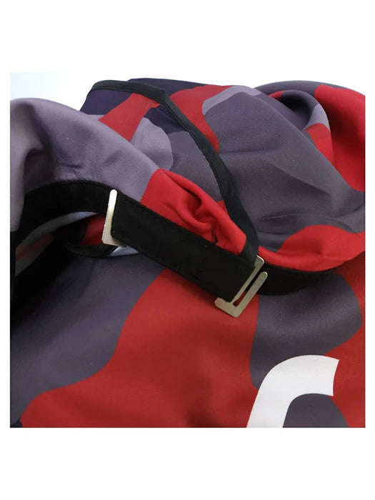 StyleCraft Cutting Cape - Red/Gray