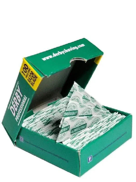 Derby Platinum Single Edge Razor Blades