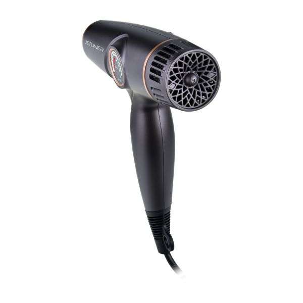 StyleCraft Professional Hair Dryer – Instinct-X with Brushless Motor & Digital Display, Sage Lightweight Blow Dryer, JetLiner x Silver Bullet with Digital Motor – Includes Nozzles & Diffuser