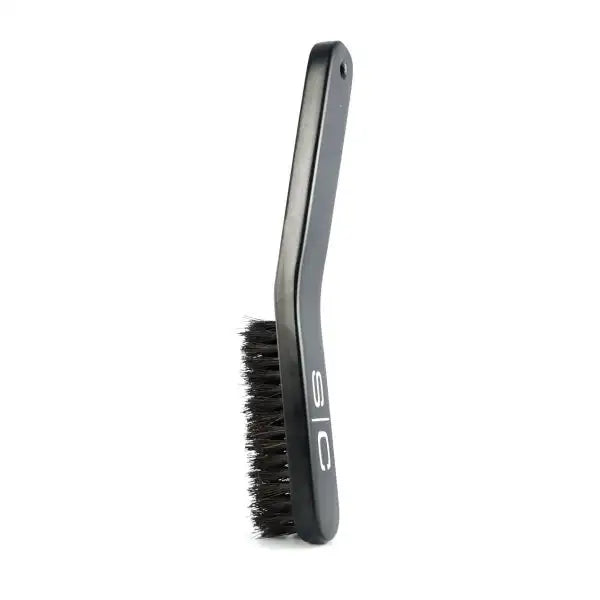 No Knuckles - Large Curved Fade Hair Brush with Natural Bristles