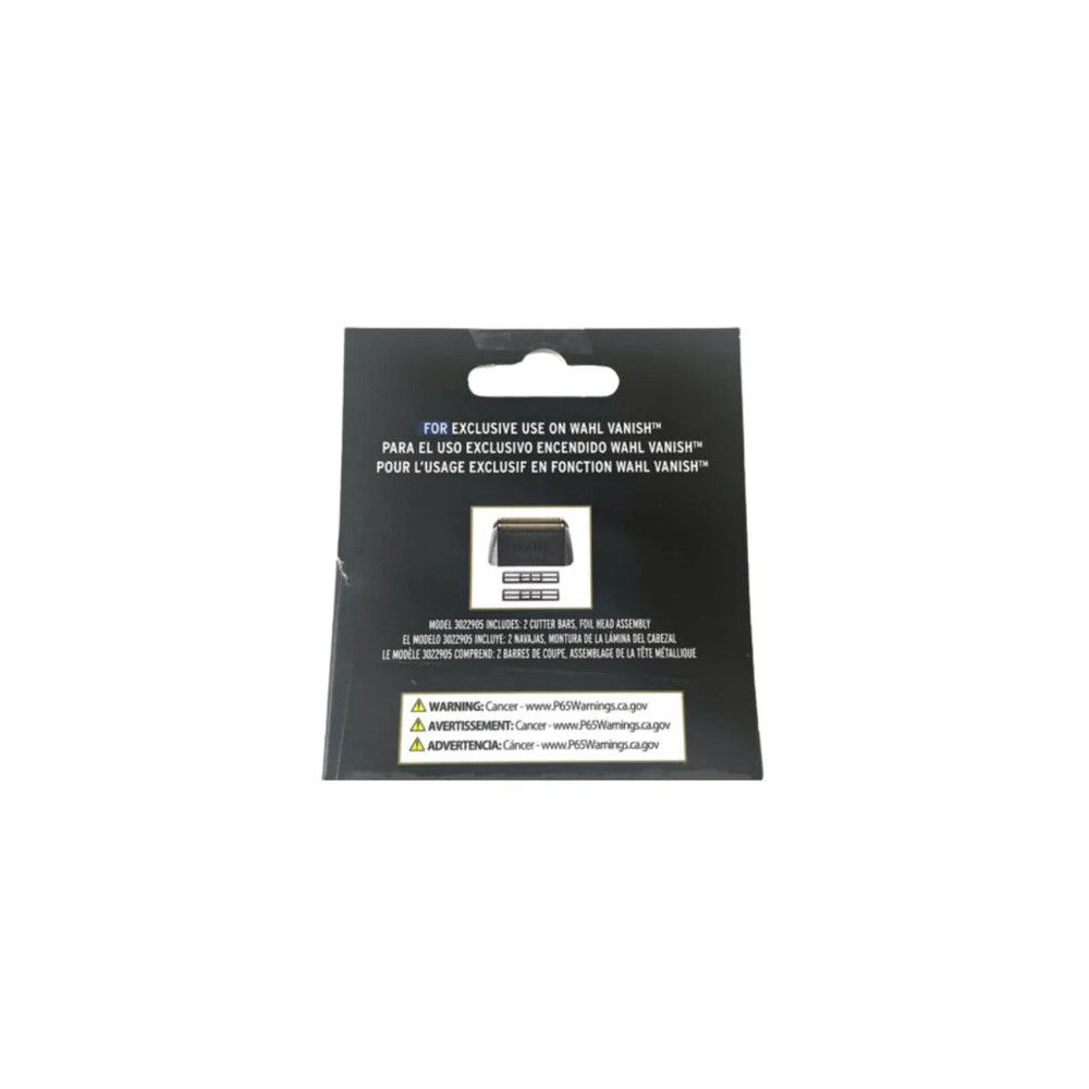 Wahl Vanish Shaver Gold Replacement Foil & Cutter #3022905