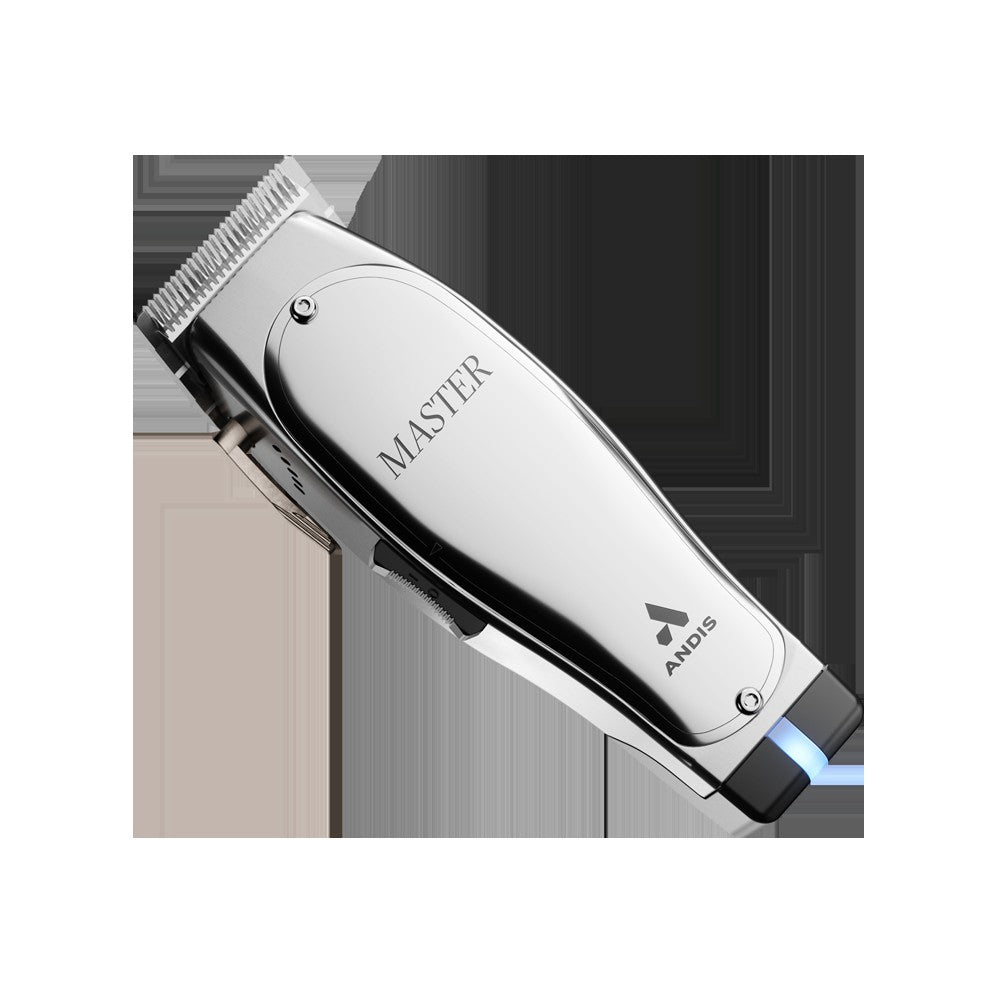 Andis 12660 Professional Master Corded/Cordless Hair Trimmer, Adjustable Carbon Steel Blade Clipper