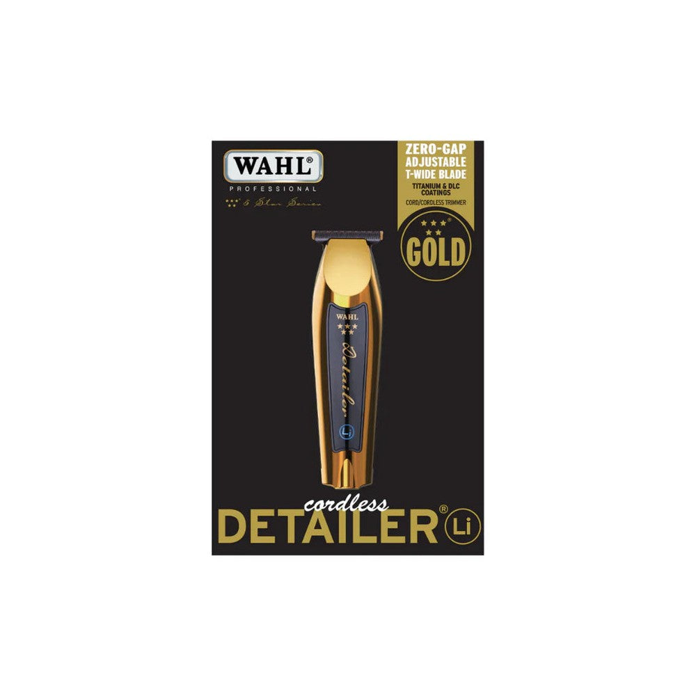Wahl 5 Star Limited Edition Cordless Detailer Li Gold Trimmer #8171-700