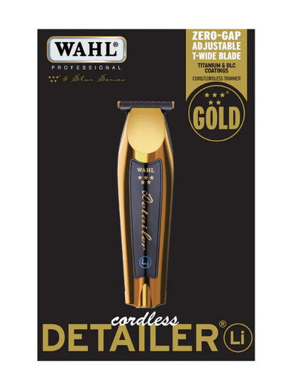 Wahl 5 Star Limited Edition Cordless Detailer Li Gold Trimmer #8171-700
