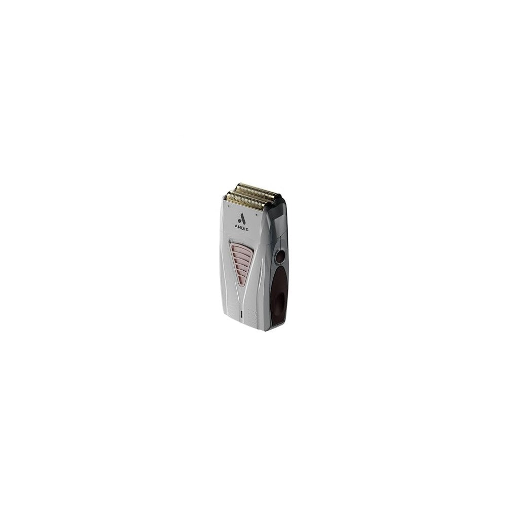 Andis TS-1 17235 Pro Foil Lithium Titanium Foil Shaver, Cord/Cordless, Smooth Shaving Cordless Shaver with Charger, Gray