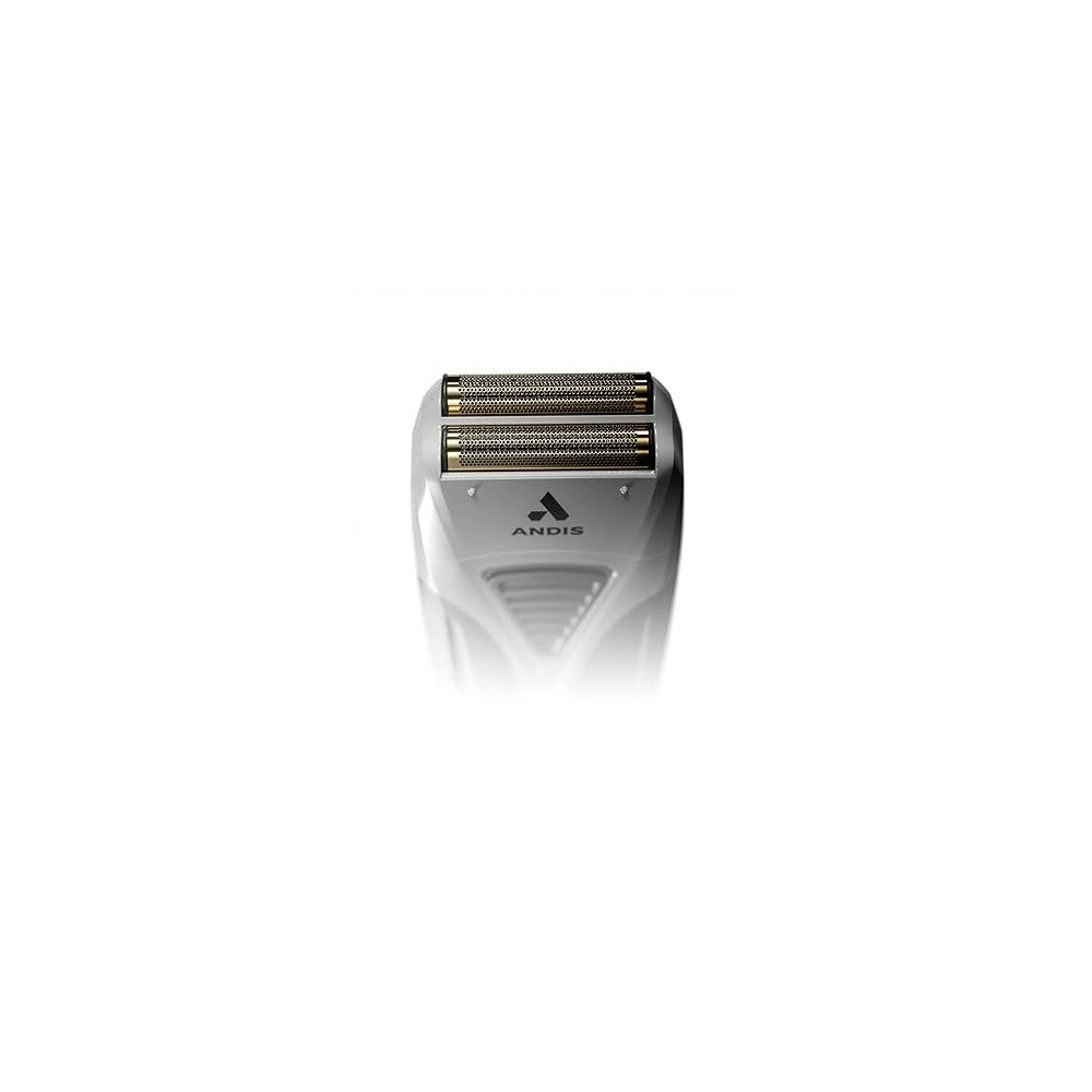 Andis TS-2 17255 Pro Foil Lithium Titanium Foil Shaver, Cord/Cordless, Smooth Shaving Cordless Shaver with Charger, Black