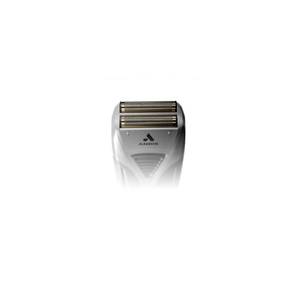 Andis TS-2 17255 Pro Foil Lithium Titanium Foil Shaver, Cord/Cordless, Smooth Shaving Cordless Shaver with Charger, Black