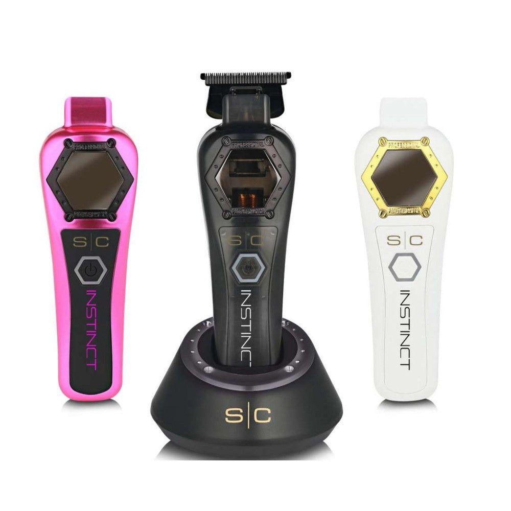 INSTINCT METAL TRIMMER - PROFESSIONAL CORDLESS HAIR TRIMMER WITH INTUITIVE TORQUE CONTROL AND IN2 VECTOR MOTOR