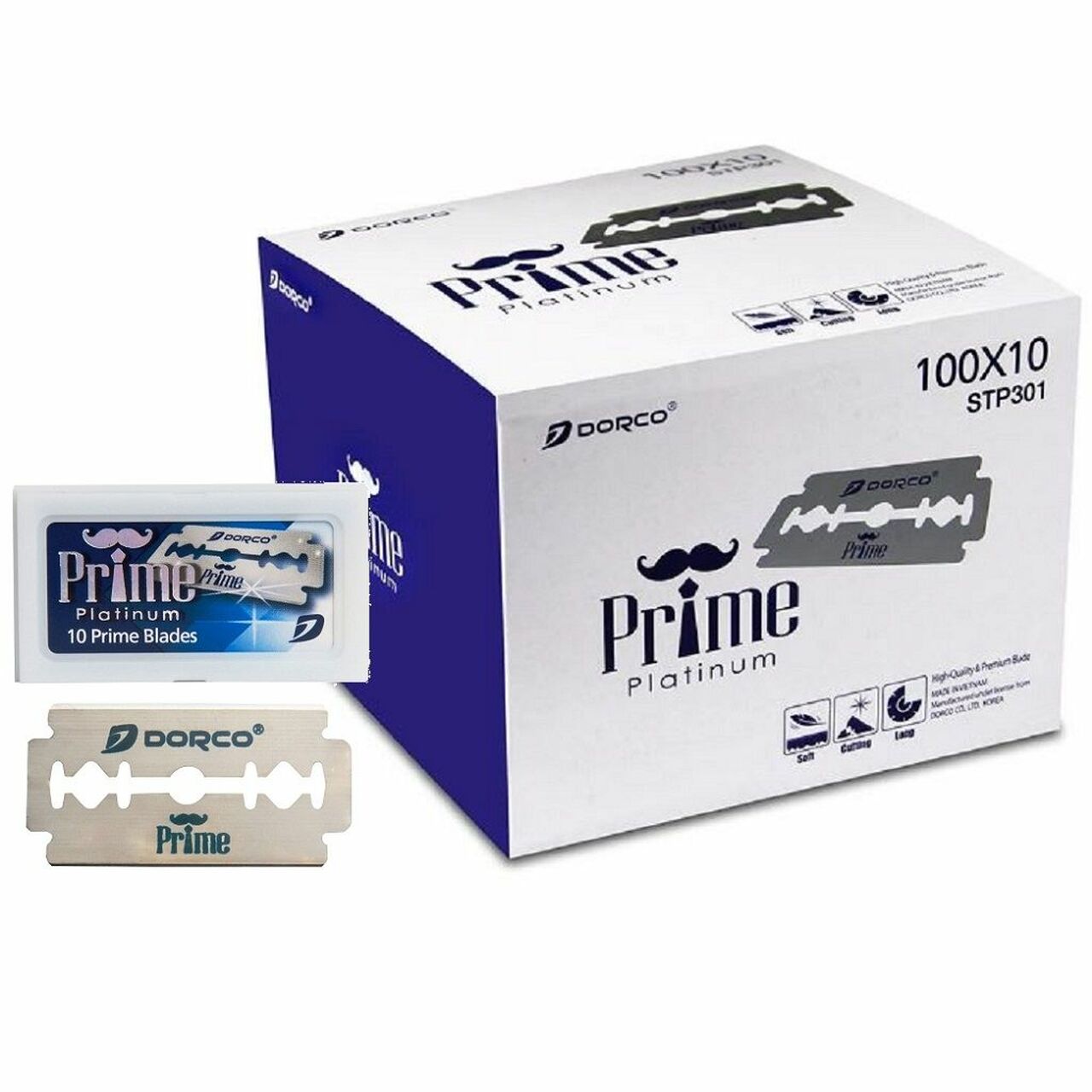 Dorco Prime Double Edge Blades #STP301