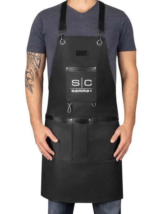 WATERPROOF BARBER/SALON APRON WITH CROSSBACK STRAP