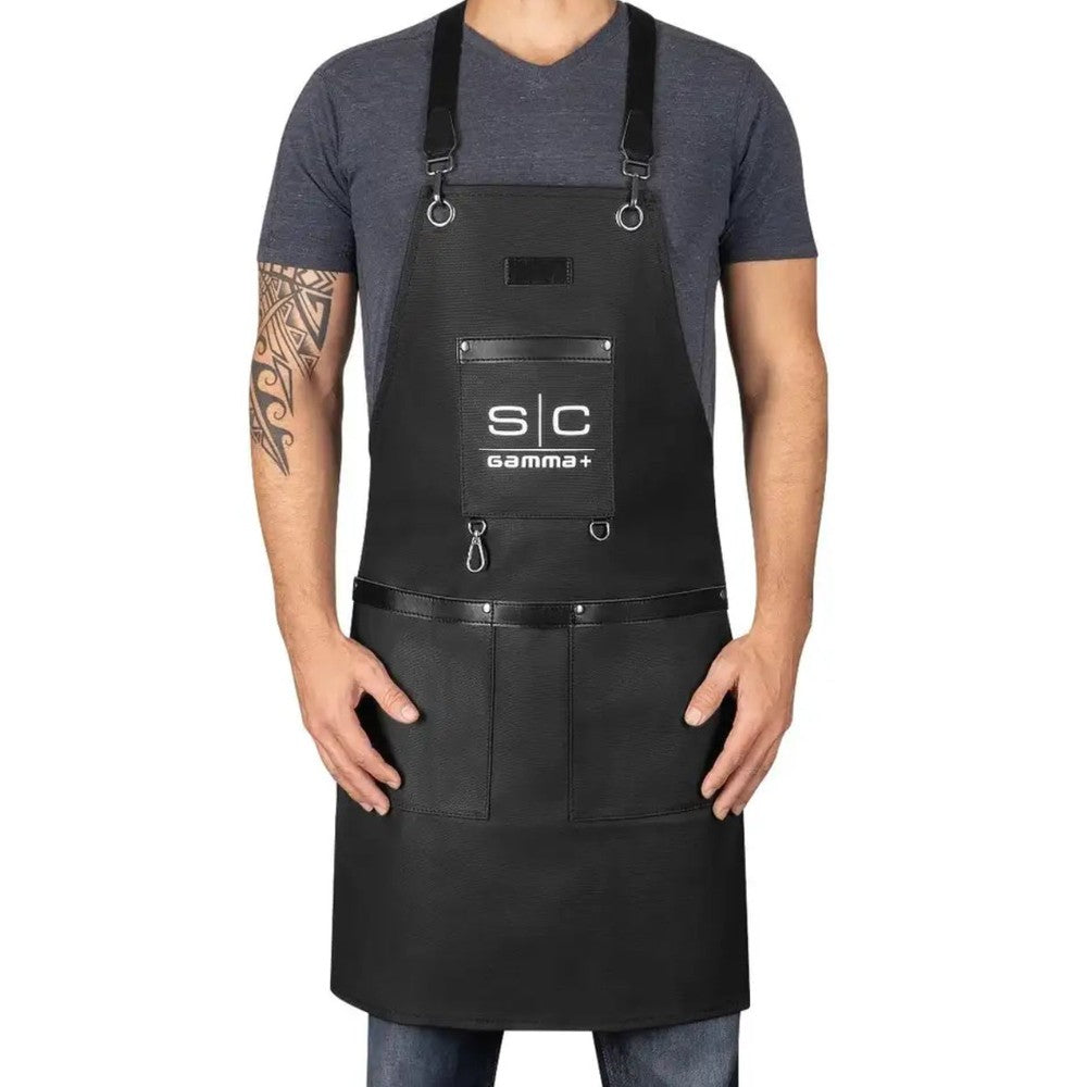 WATERPROOF BARBER/SALON APRON WITH CROSSBACK STRAP