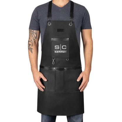 WATERPROOF BARBER/SALON APRON WITH CROSSBACK STRAP