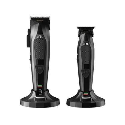 JRL Diamante 2-in-1 Cordless Clipper & Trimmer Set — Black