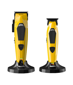 JRL Diamante 2-in-1 Cordless Clipper & Trimmer Set — Yellow