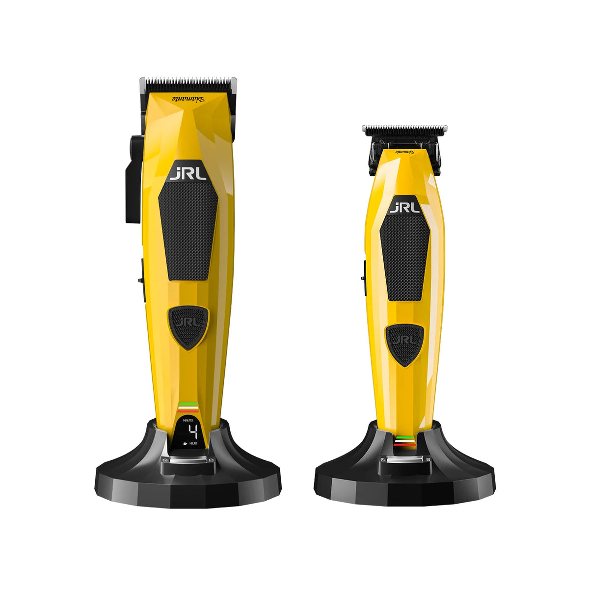 JRL Diamante 2-in-1 Cordless Clipper & Trimmer Set — Yellow