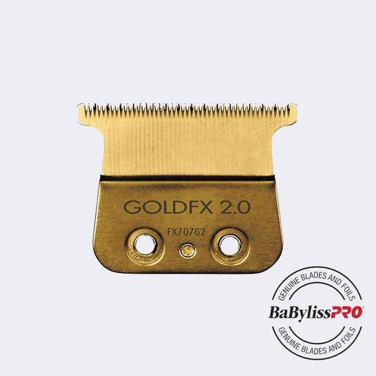 BaBylissPRO Deep Tooth Gold Titanium Replacement Trimmer Blade (FX707G2)