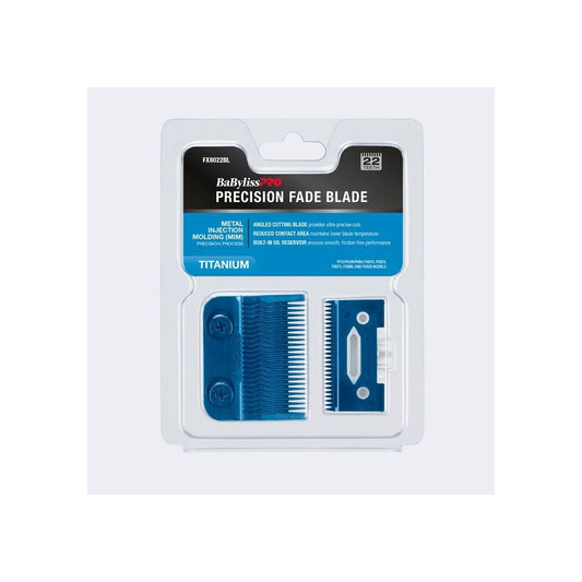 BaBylissPRO® Blue Titanium Metal-Injection Molded (MIM) Precision Fade Blade