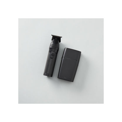BaBylissPRO® LimitedFX Matte Black Trimmer and Double-Foil Shaver Gift Set Item No. FXDUOFS2TMB