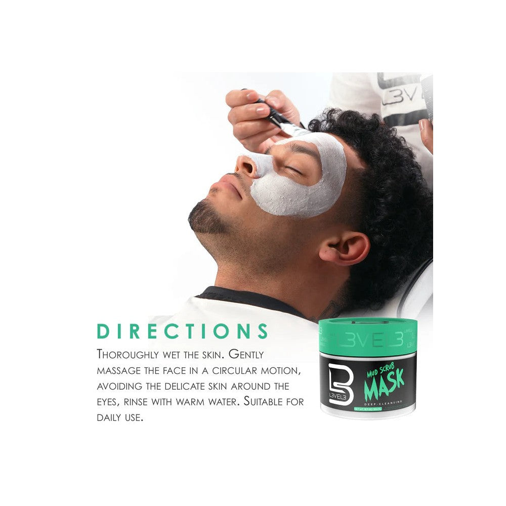 L3VEL3 MUD FACIAL SCRUB