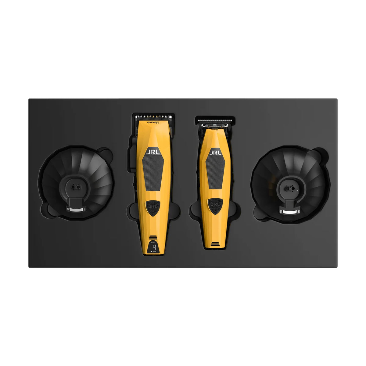 JRL Diamante 2-in-1 Cordless Clipper & Trimmer Set — Yellow