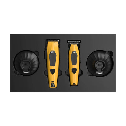 JRL Diamante 2-in-1 Cordless Clipper & Trimmer Set — Yellow