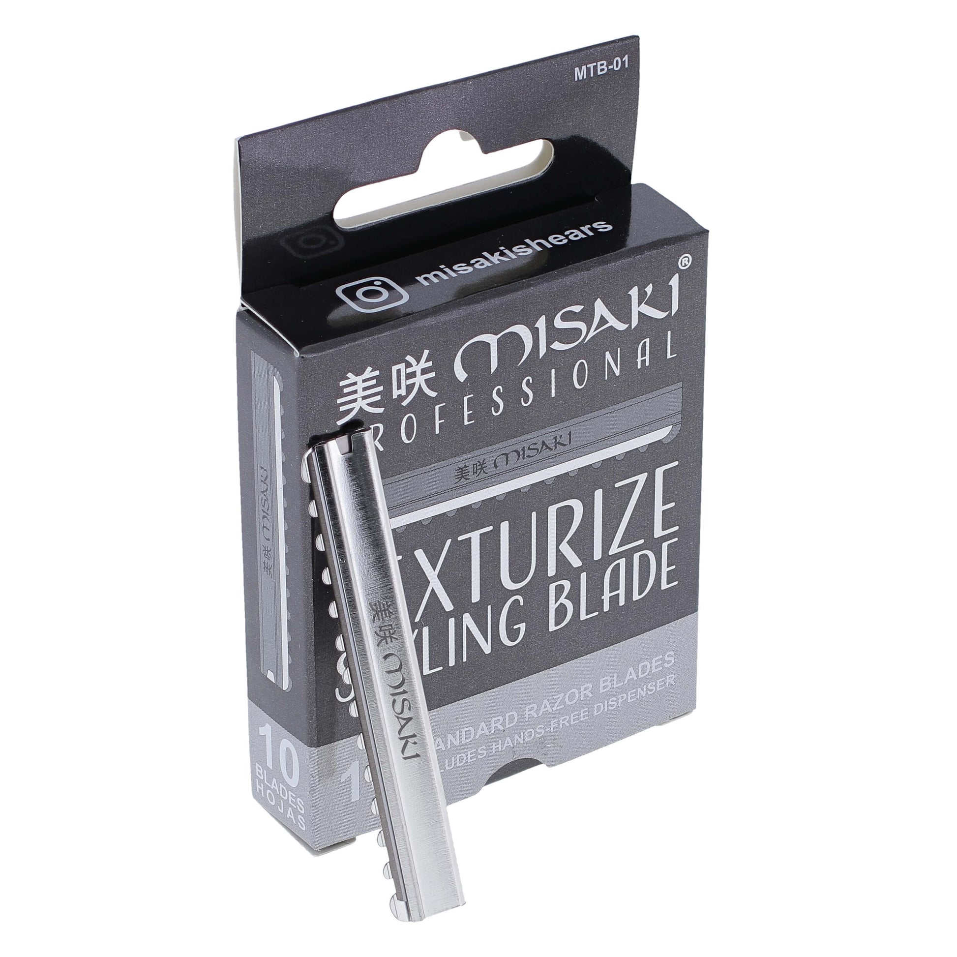 Misaki Professional Texturize Styling Razor Blades 10pk