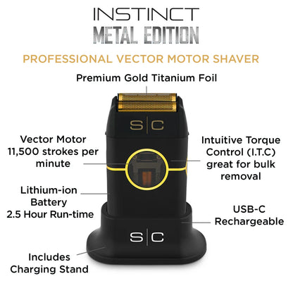 Stylecraft Instinct Metal Foil Shaver