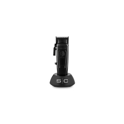 STYLECRAFT SABER 2 PROFESSIONAL CORDLESS MODULAR WITH HIGH-TORQUE DIGITAL BRUSHLESS MOTOR CLIPPER BLACK – SC617B