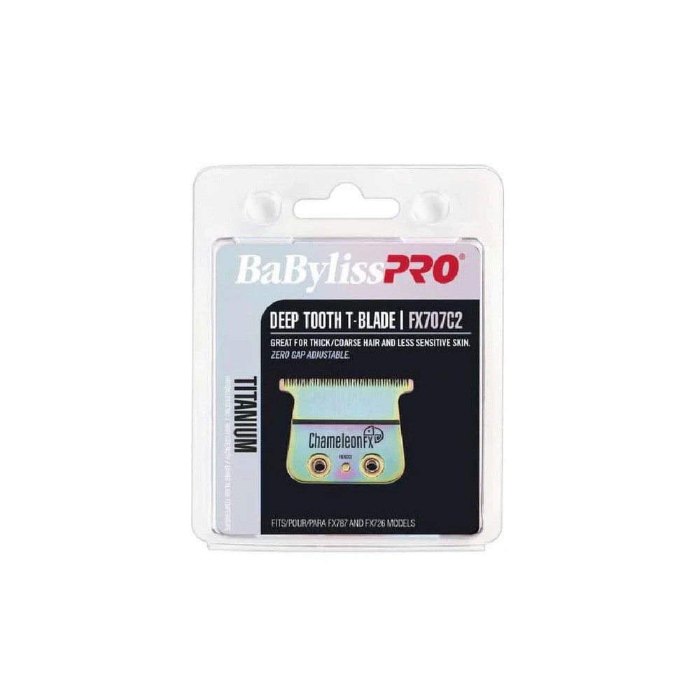 BaBylissPRO IridescentFX Titanium 2.0 Deep Tooth T-Blade #FX707C2