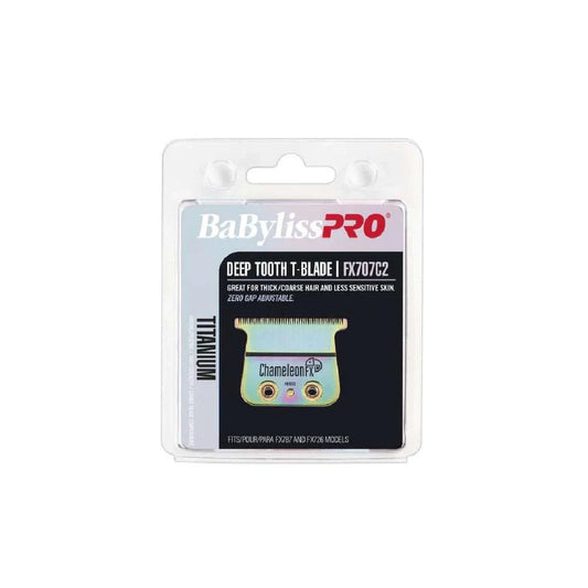 BaBylissPRO IridescentFX Titanium 2.0 Deep Tooth T-Blade #FX707C2