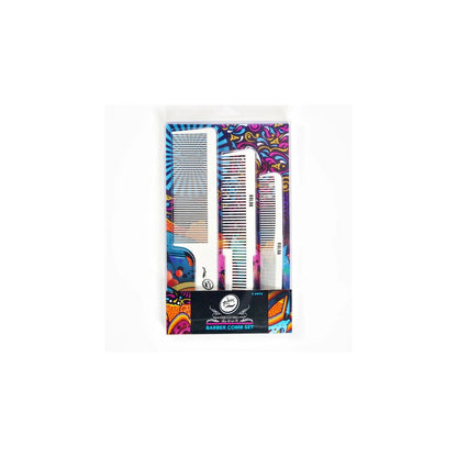Rolda - Barber Hair Styling Comb Kit | 3-Pack
