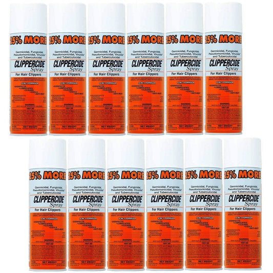 Clippercide Spray for Hair Clippers 15 oz [12 Pack]