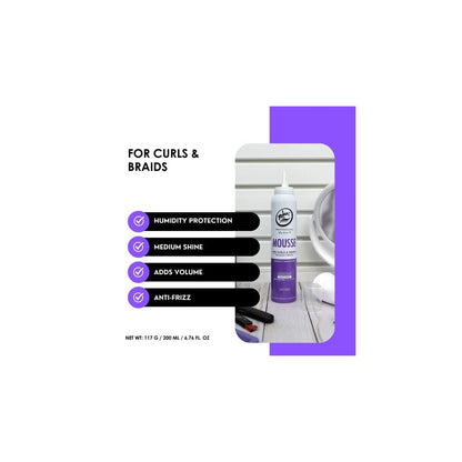 Rolda - Hair Mousse for Curly Hair & Braids