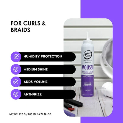 Rolda - Hair Mousse for Curly Hair & Braids