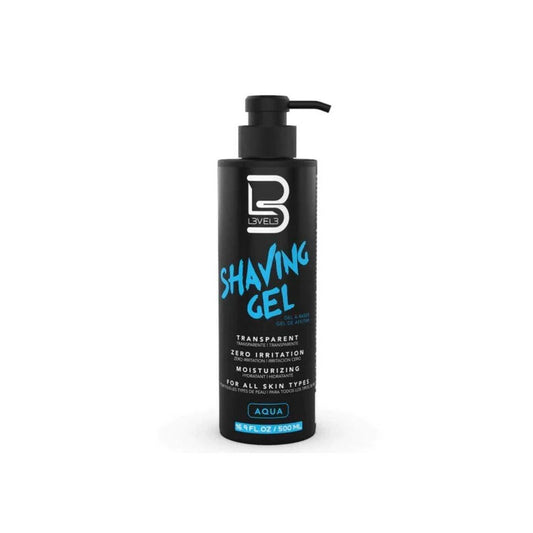 L3VEL3 Transparent Shaving Gel 500ml Assorted Scents