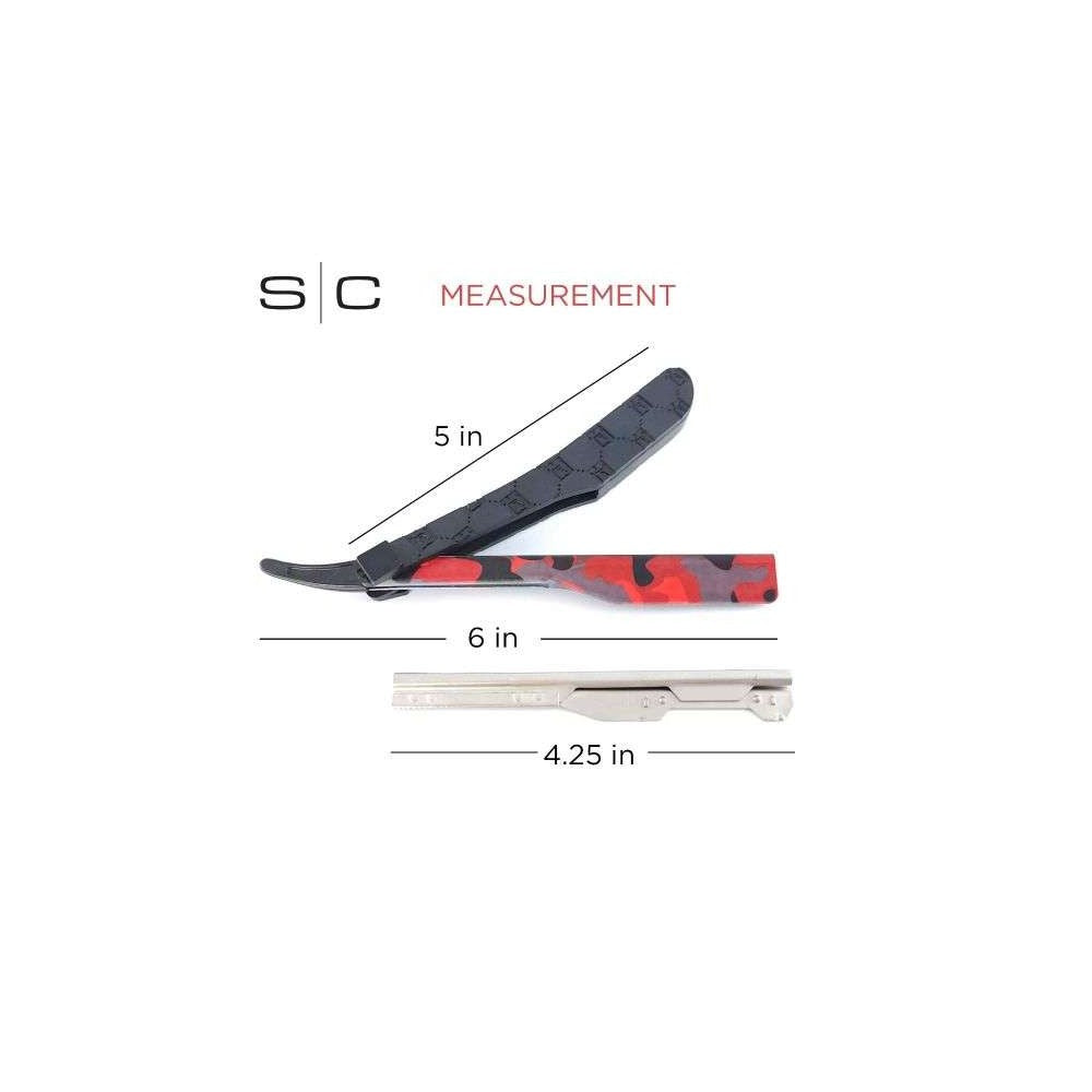 S|C x Deluxe Line Professional Straight Edge Razor