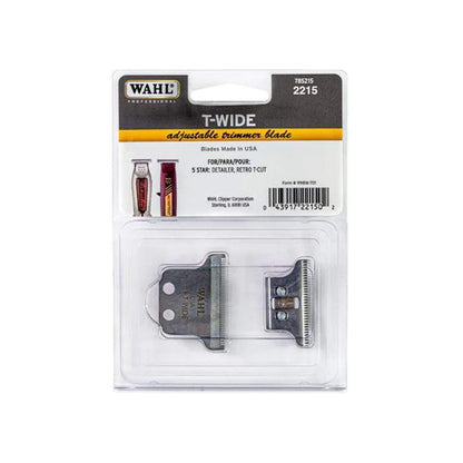 Wahl Detailer T-Wide Adjustable Trimmer Blade #2215